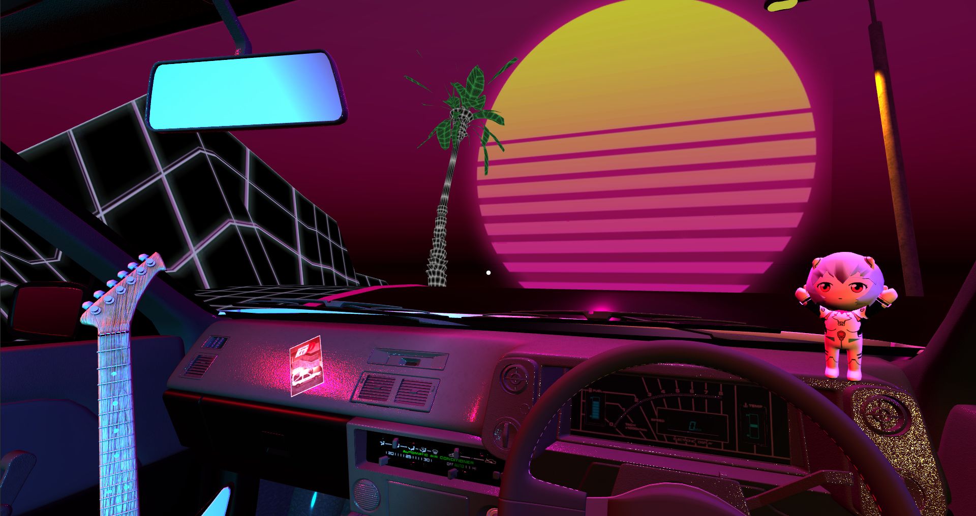 Synthwave radio